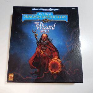 Advanced Dungeons Dragons Wizard Spell Cards 2nd‎ Edition BOX ONLY!